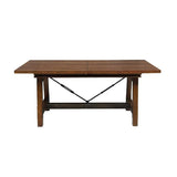 Holverson Dining Table in Rustic Brown 1715-94