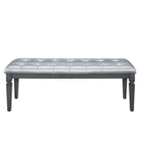 Allura Bed Bench in Gray 1916GY-FBH