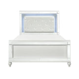 Alonza Queen LED Panel Bed 1845LED-1