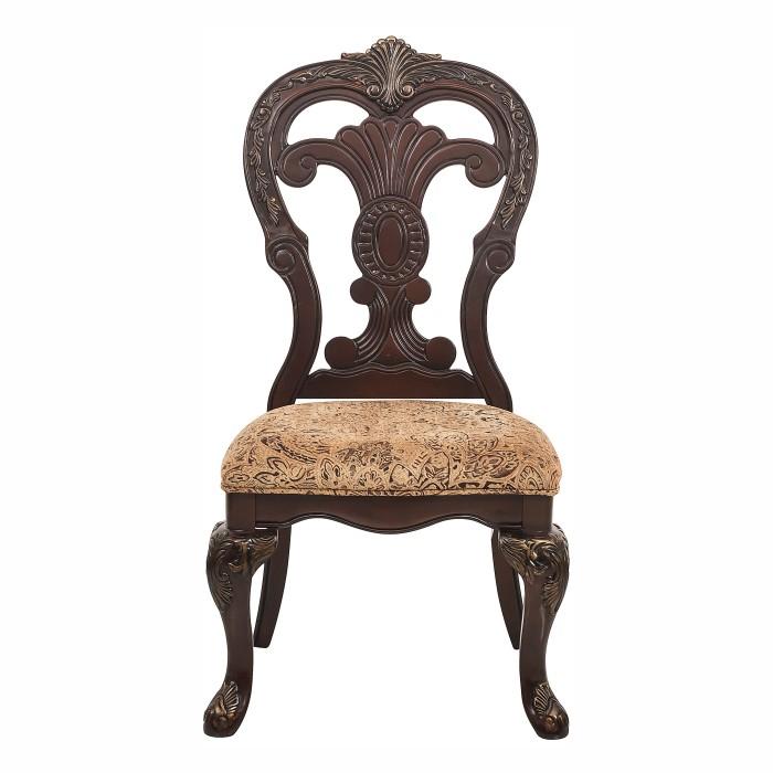 Deryn Park Side Chair in Dark Cherry (Set of 2)