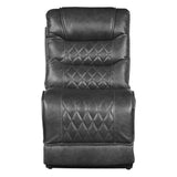 Putnam Armless Chair in Gray 9405GY-AC