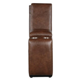 Putnam Console with Receptacles and USB Port in Brown 9405BR-CN