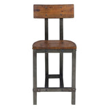 Holverson Counter Height Chair in Rustic Brown (Set of 2)