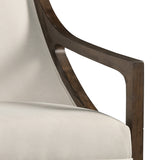 Hopkins Chair w/Brown Arm Columbia Natural(ISTA 3)