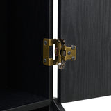 Hurricanes Dartboard Cabinet with Speaker and LED in Black (3A Packing)