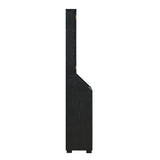 Hurricanes Dartboard Cabinet with Speaker and LED in Black (3A Packing)