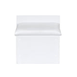 Irvine Mini Dressing Table with Stool, LED and USB in Glossy White