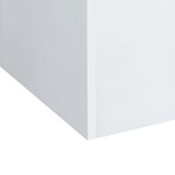 Irvine Mini Dressing Table with Stool, LED and USB in Glossy White