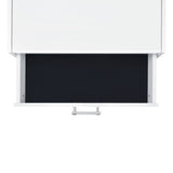 Irvine Mini Dressing Table with Stool, LED and USB in Glossy White