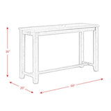 Jax Bar Table Single Pack (Table + Three Stools)