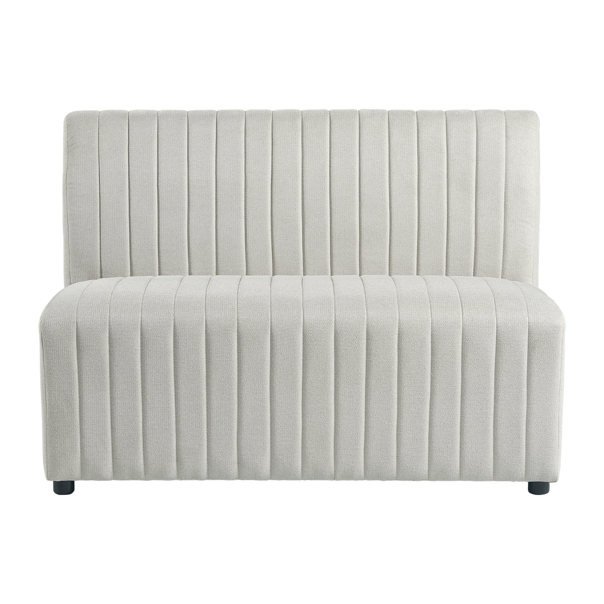 Jemma Upholstered Bench in Beige Linen