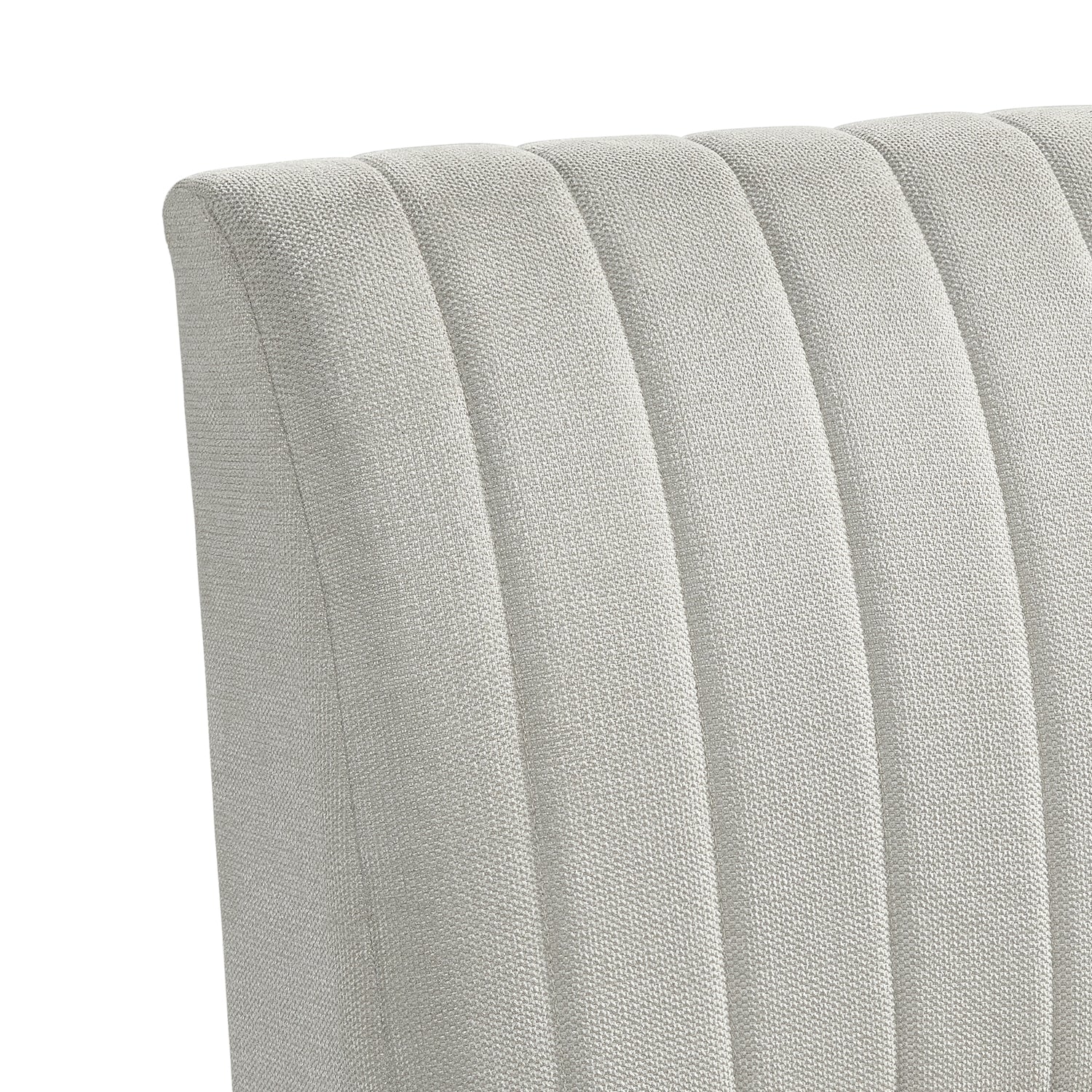 Jemma Upholstered Side Chair in Beige Linen (2 Per Carton)