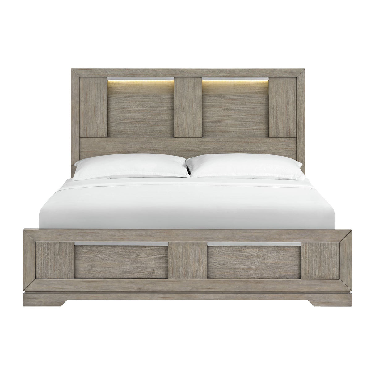 Kelis Panel Bed with LED