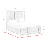 Kelis Panel Bedroom Set with LED