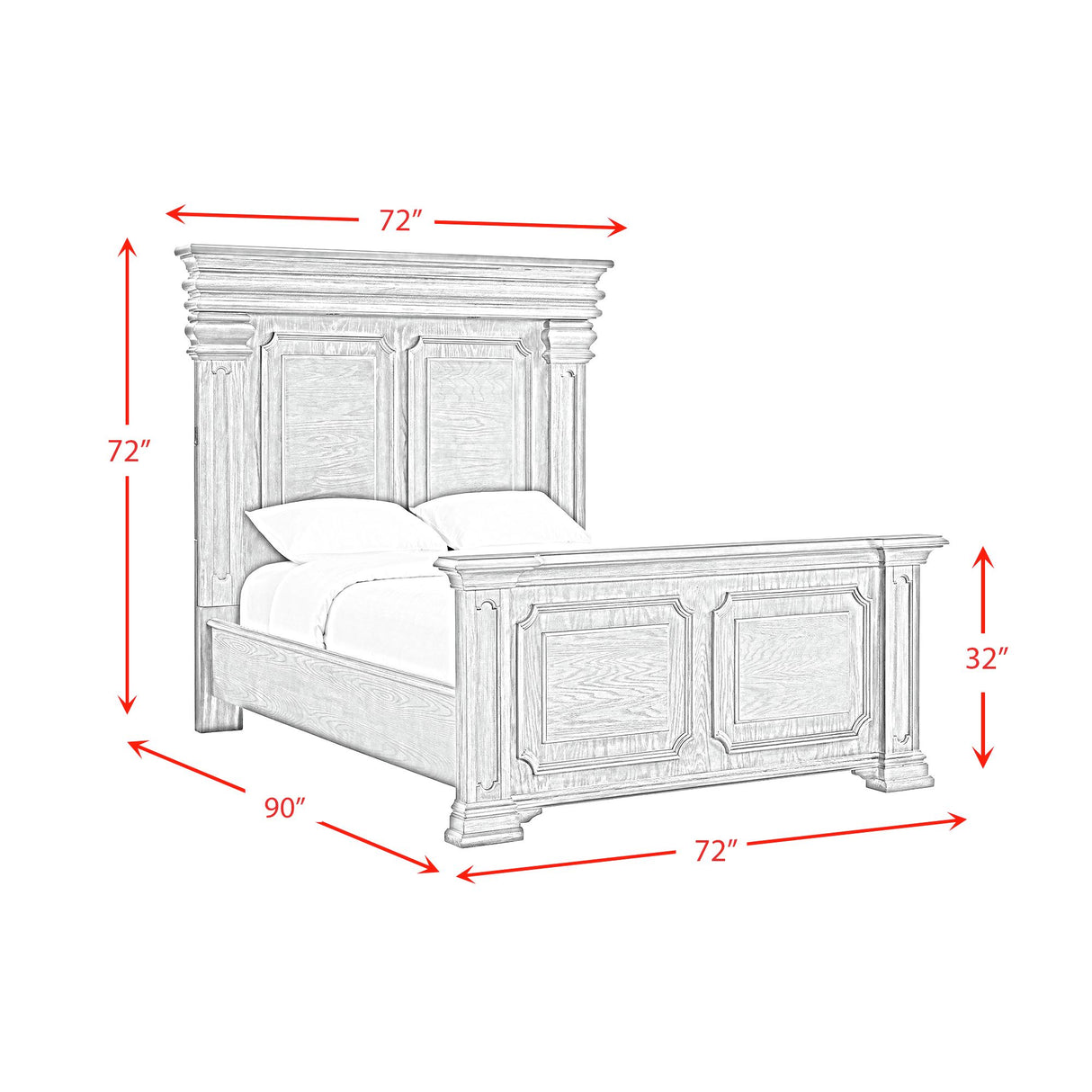 Kings Court Bed