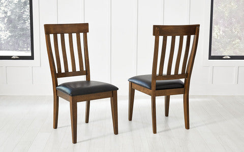 MRPRW265K Slatback Chairs- Rustic Whiskey