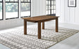 MRPRW6200 Bi-Btfly Dining Ht Table- Rustic Whiskey