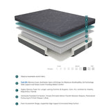 MT-H08T - 8" Twin Gel-Infused Memory Foam Hybrid Mattress