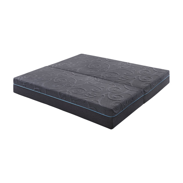 Mira-11" Split Eastern King Gel-Infused Memory Foam Hybrid Mattress(2-Piece) image