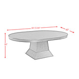 Maddox Oval Dining Table