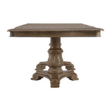 Madison Park Rectangular Dining Table with 2 18" Leaves in Walnut