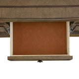 Madison Park Server and Hutch with LED in Walnut