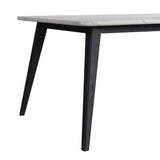 Marlene Standard Height Dining Set in Black-Table and Four Chairs