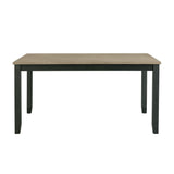 Martin 6 PC Dining Set (Black Base)