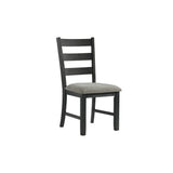 Martin 3 pc Drop Leaf Dining Set (Black Base)