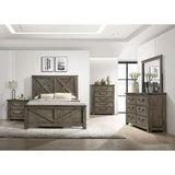 Maverick Nightstand w/USB Grey