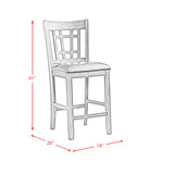 Max Pub 5PC Dining Set-Table and Four Chairs