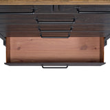 Montrose Storage Bedroom Set in Espresso & Brown