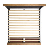 Montrose Storage Bed in Espresso & Brown