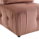 Nahla Modular Chair in Marine Rose