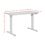 Oakland Adjustable Desk in Black - 3A Packing