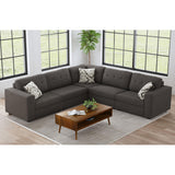 Options One Corner in Palmer Plus Ash with 1 Pillow 20"ÔøΩ