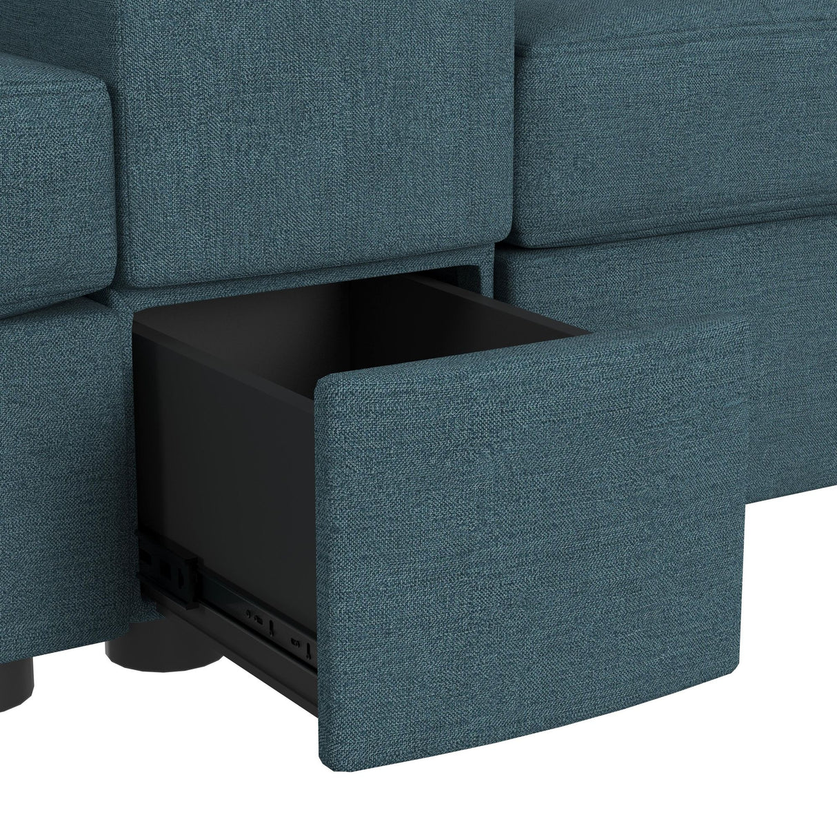 Options One 9PC Living Room Set in Palmer Plus Teal