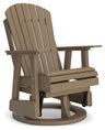 Hyland wave Outdoor Swivel Glider Chair