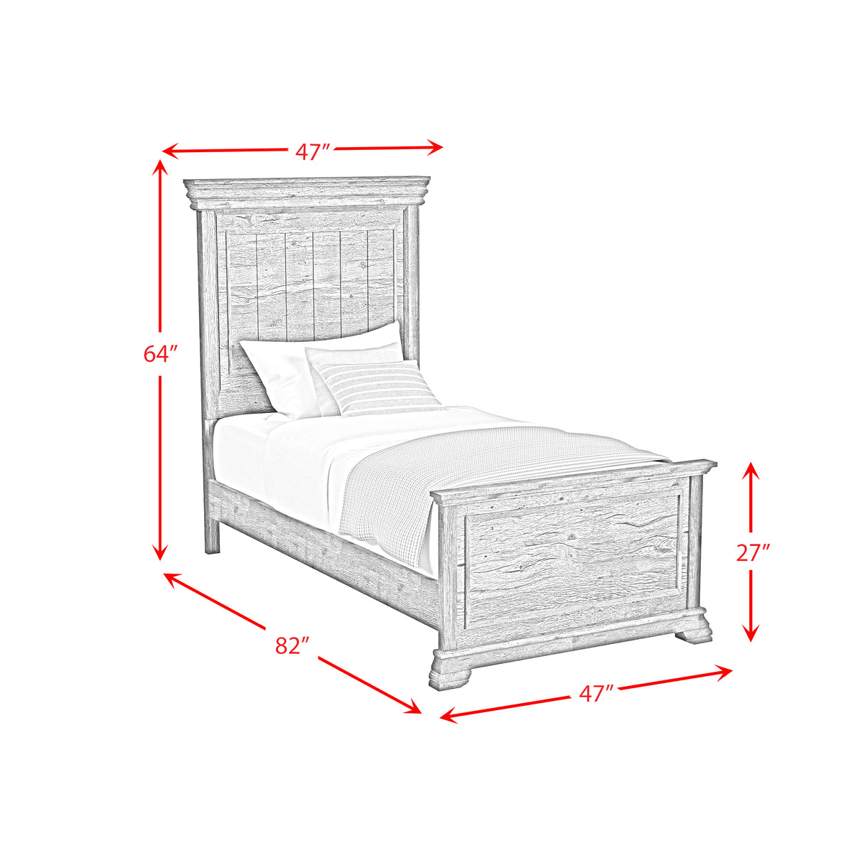 Park Ridge Panel Bed