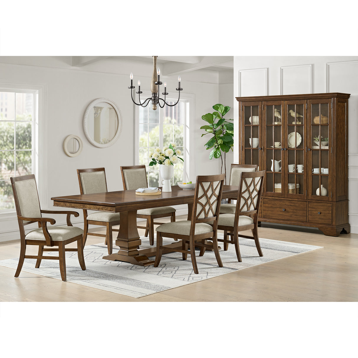 Phillipe Complete Curio in Cherry