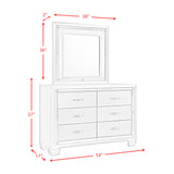 PLATINUM YOUTH PLATFORM BEDROOM SET