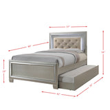 Platinum Youth Full Patform w/ Trundle