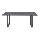 Playa Dining Table - Dark Grey
