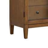 Portico Display Cabinet in Brown Oak