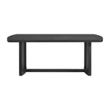 Portland Rectangular Dining Table in Black
