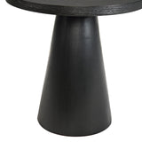 Portland 2PC Occasional Table Set in Black-Coffee Table & End Table
