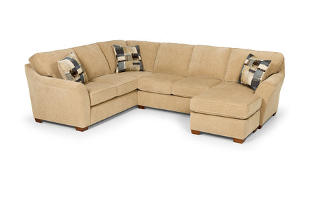 2 Piece Sectional Set (10,45) - King Kong Pewter