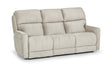94751B Power Hr/Lumbar Recliner Sofa - Polo Club Stone