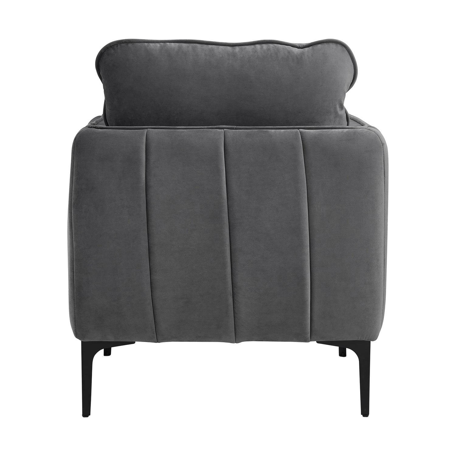 Rae Chair in Lavish 152 Grey Velvet