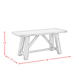 Renegade 64" 6pc Dining Set(Kd)